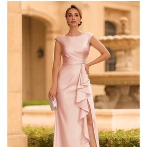 Pink formal dress
